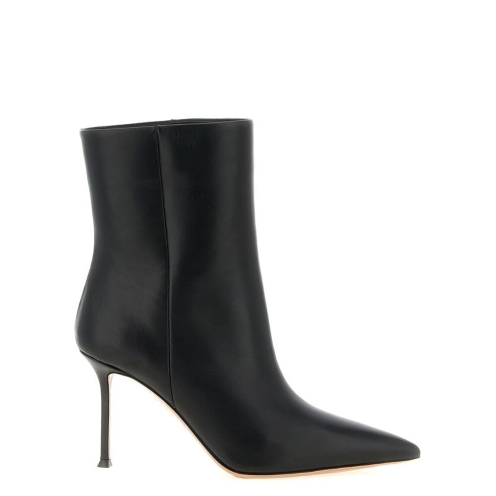 Aquazzura Black Calfskin Ankle Women's Boots